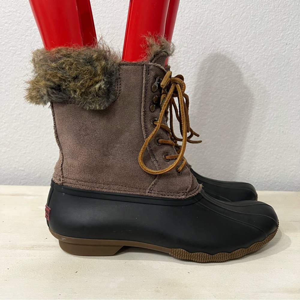 Sperry Whitewater Faux Trim Duck Boots - Picture 3 of 9